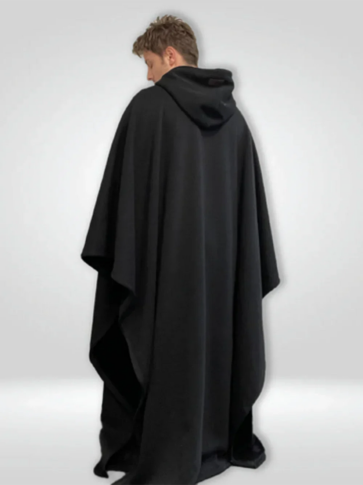 Hoodie deken | Fleece cape met capuchon voor dames en heren