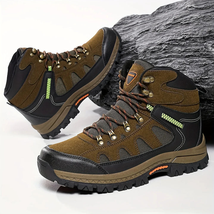 Heren boots | Camouflage hiking laarzen met anti-slip zool