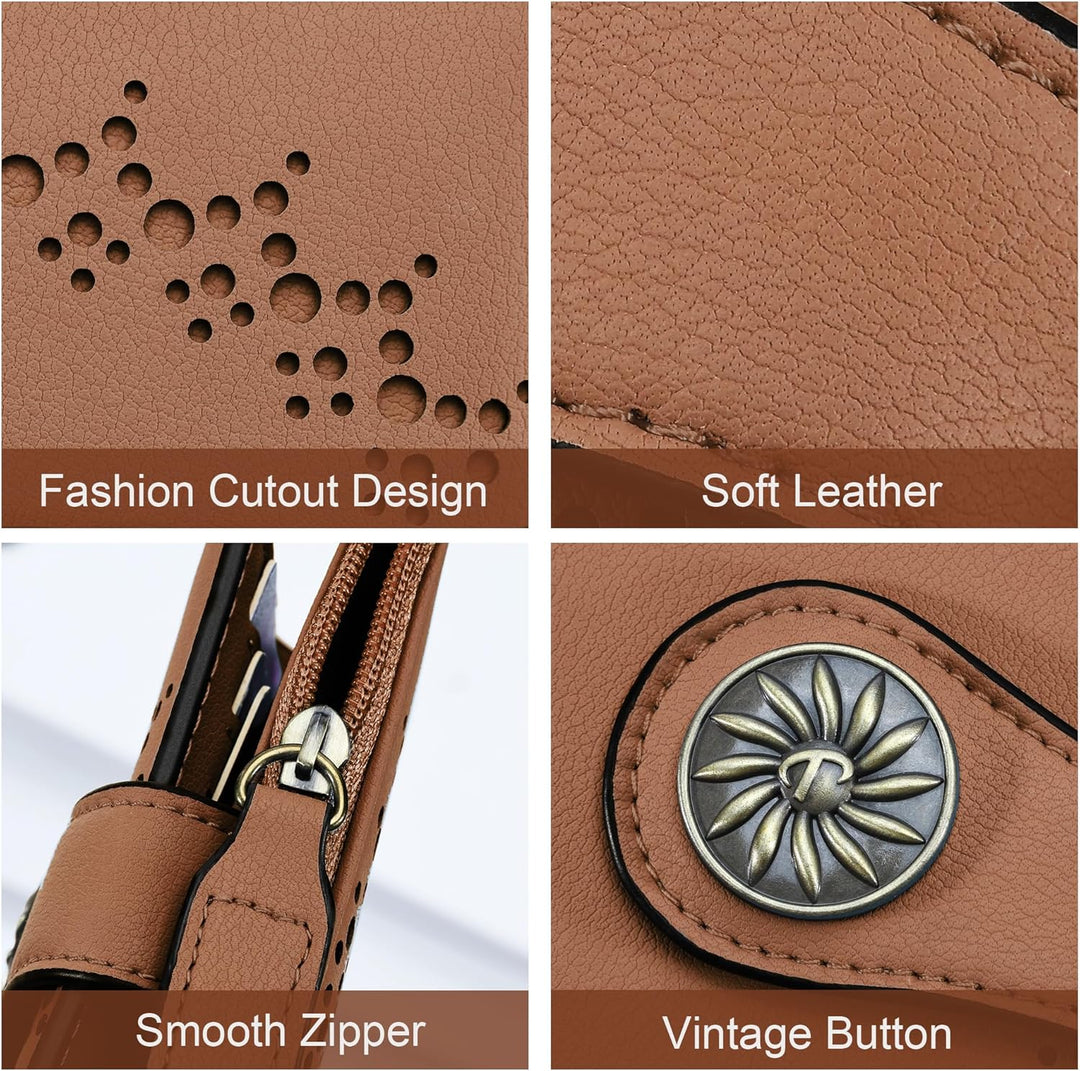 NovaFold | Elegante bifold portemonnee met ritsvak