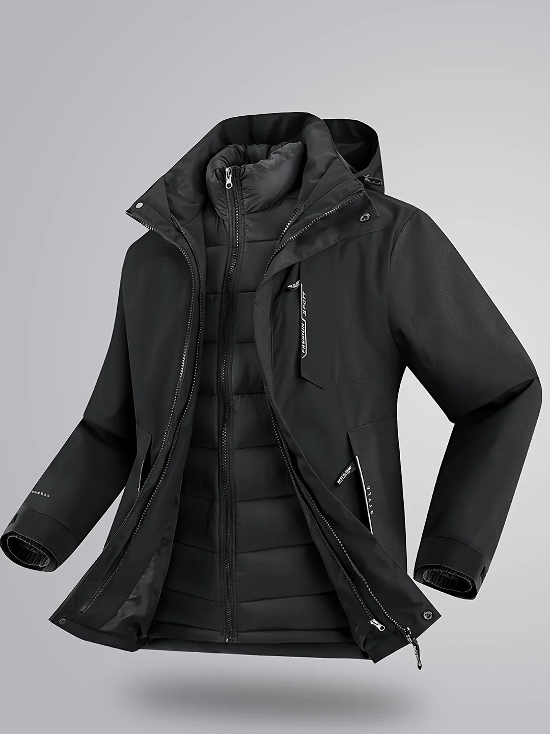 Dames winterjas | Outdoor jas met capuchon en uitneembare voering