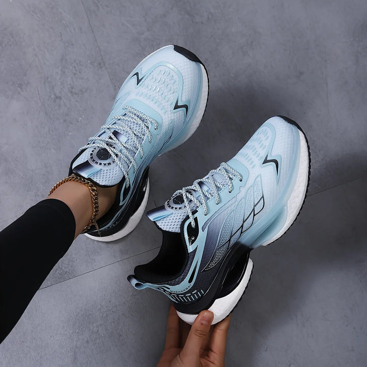 Dames hardloopschoenen | Lichtgewicht sneakers met schokdemping