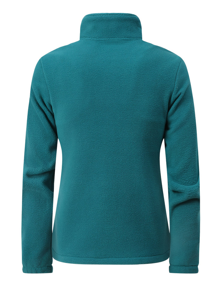 Dames winterjas | Fleece jas met voering voor herfst en winter