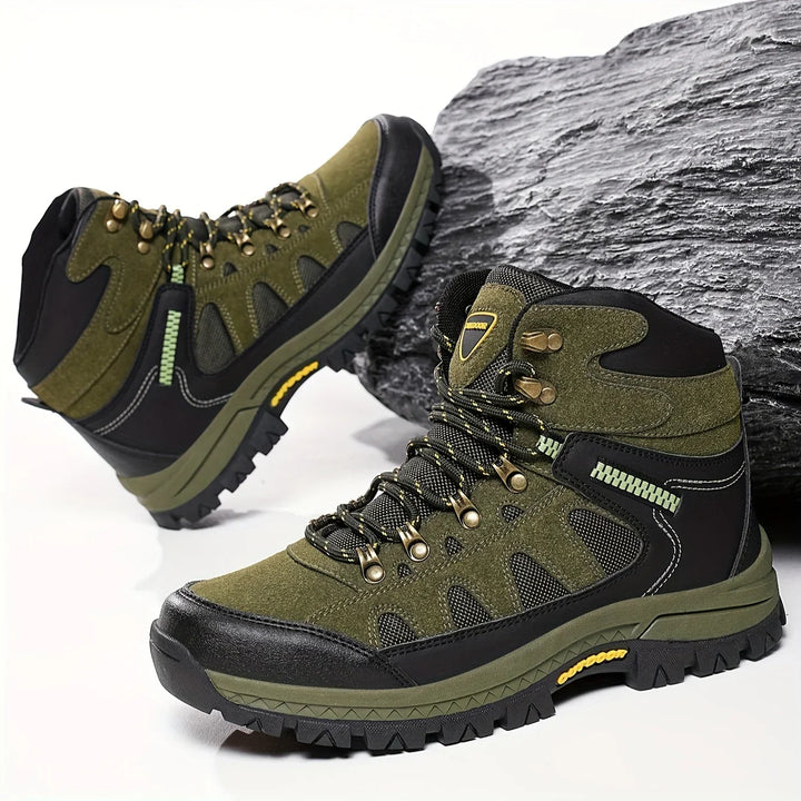 Heren boots | Camouflage hiking laarzen met anti-slip zool