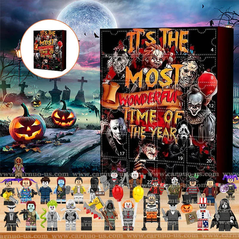 Halloween Horror Adventskalender | 24 dagen griezelige figuren verrassing