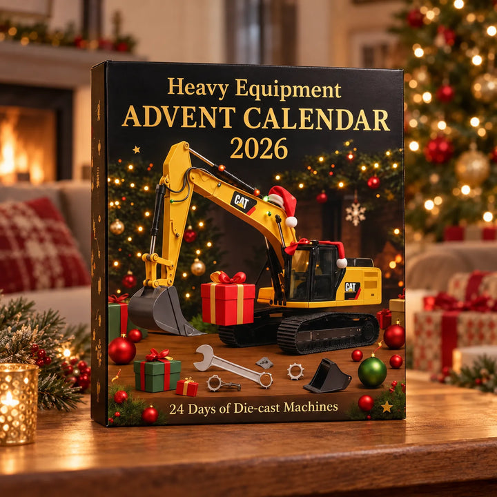 Adventskalender | Bouwvoertuigen met 24 verrassingen