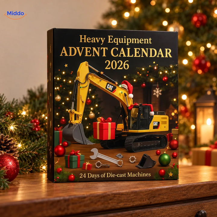 Adventskalender | Bouwvoertuigen met 24 verrassingen