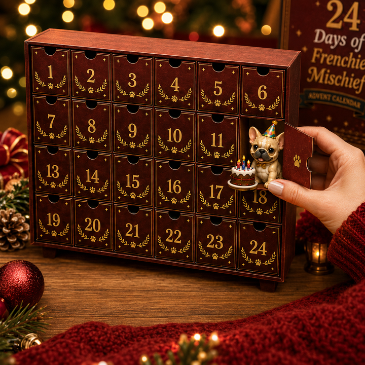Adventskalender Franse bulldog 2026 | 24 verrassingen