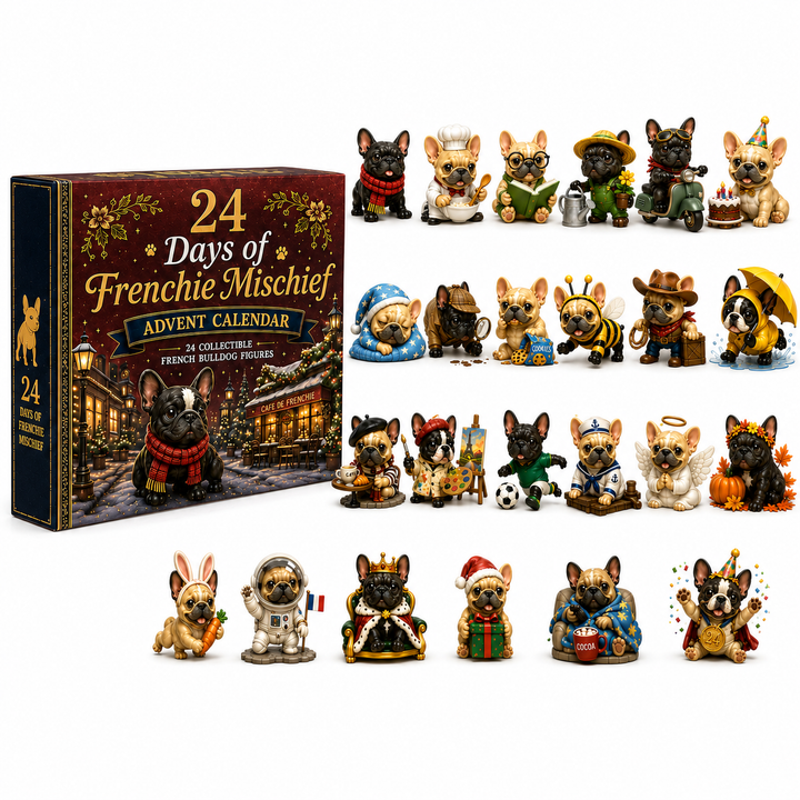 Adventskalender Franse bulldog 2026 | 24 verrassingen