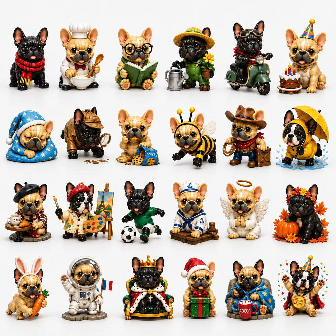 Adventskalender Franse bulldog 2026 | 24 verrassingen