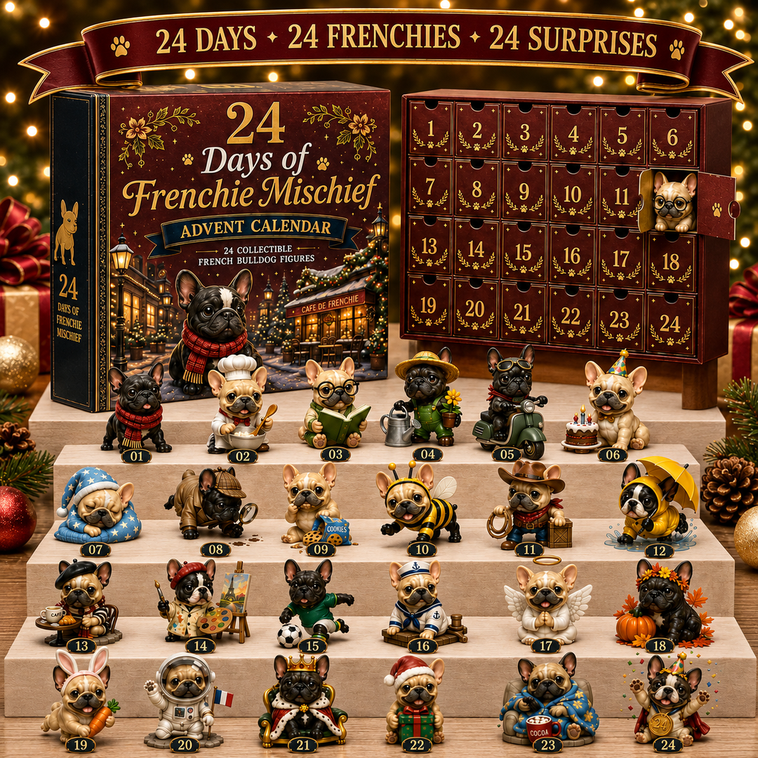 Adventskalender Franse bulldog 2026 | 24 verrassingen