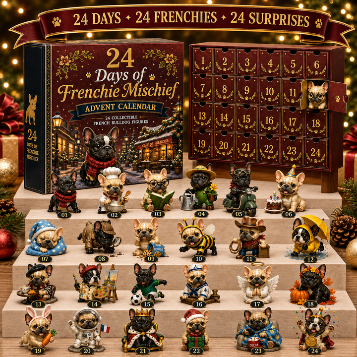 Adventskalender Franse bulldog 2026 | 24 verrassingen