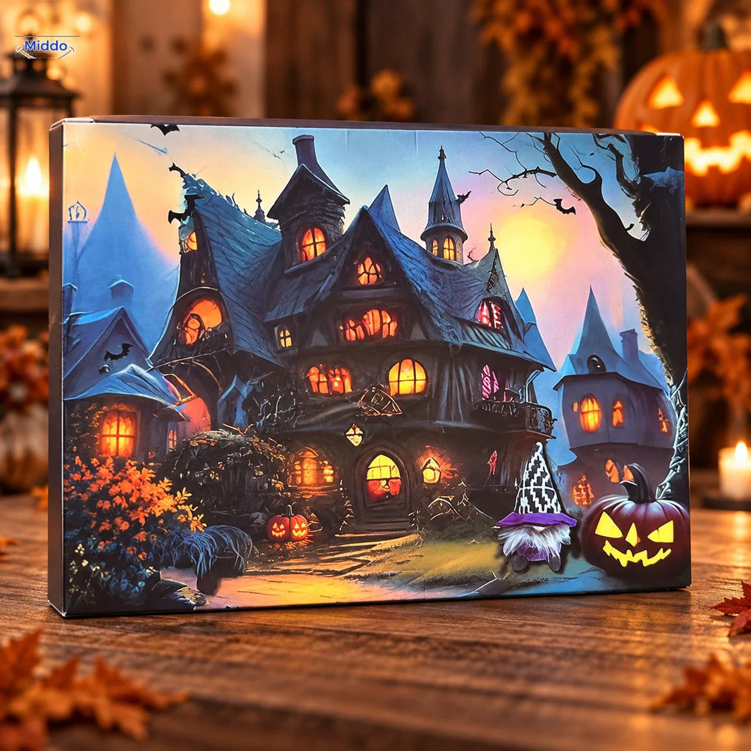 Adventskalender | Halloween kalender met pluche figuren