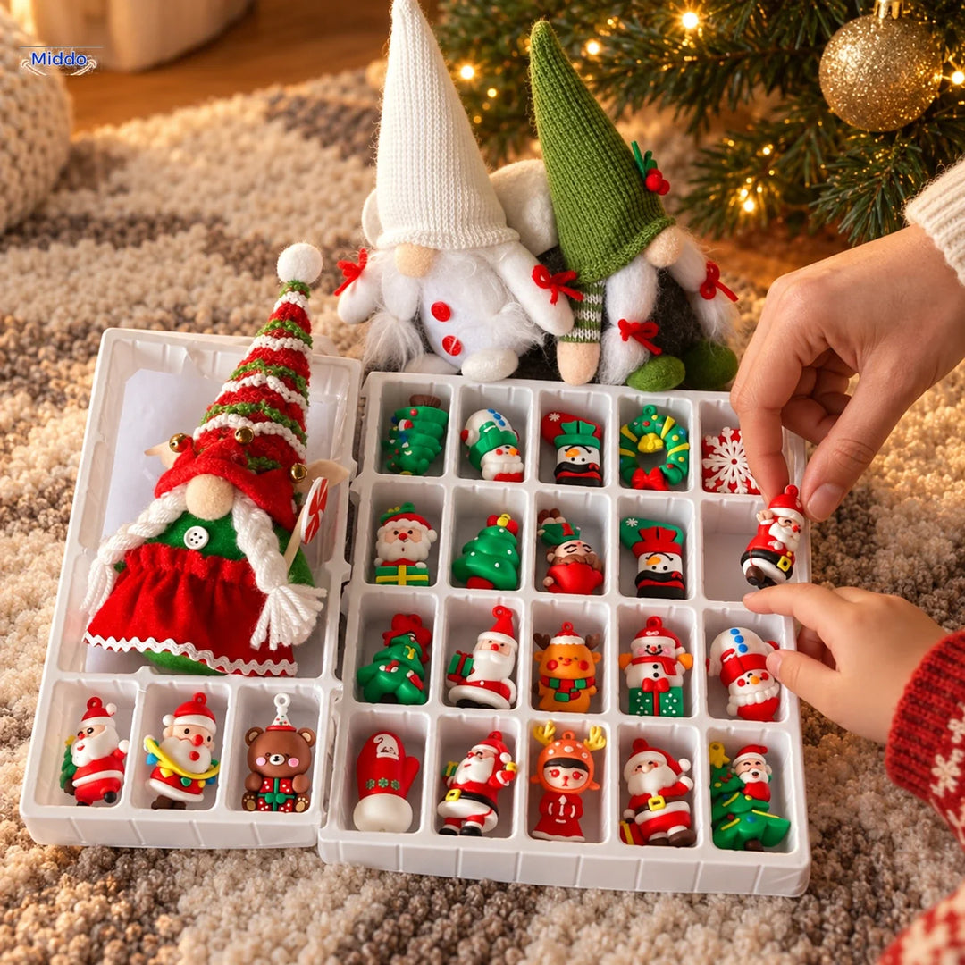 Adventskalender | Halloween kalender met pluche figuren