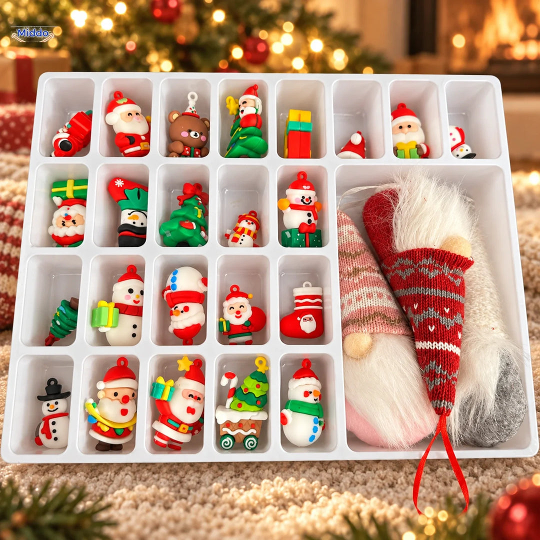 Adventskalender | Halloween kalender met pluche figuren