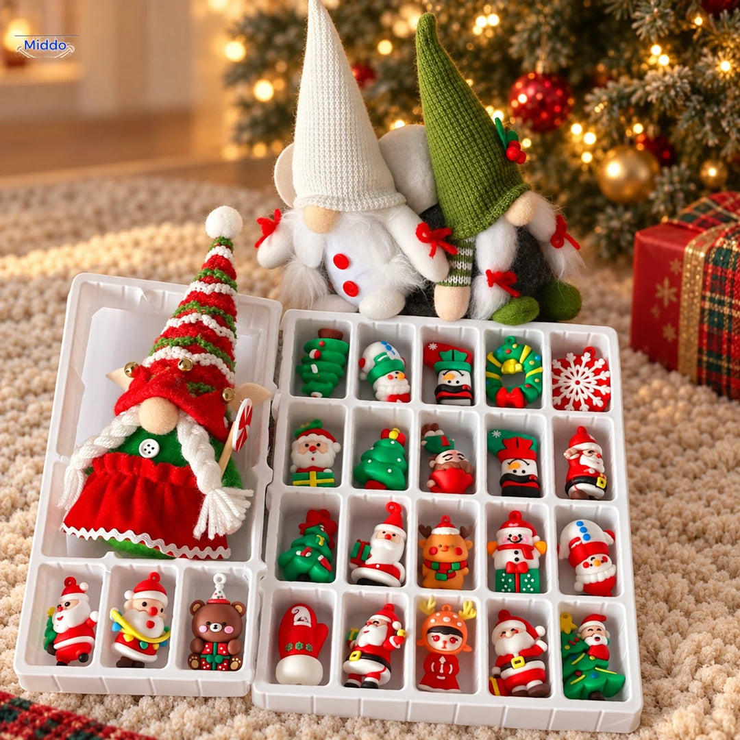 Adventskalender | Halloween kalender met pluche figuren