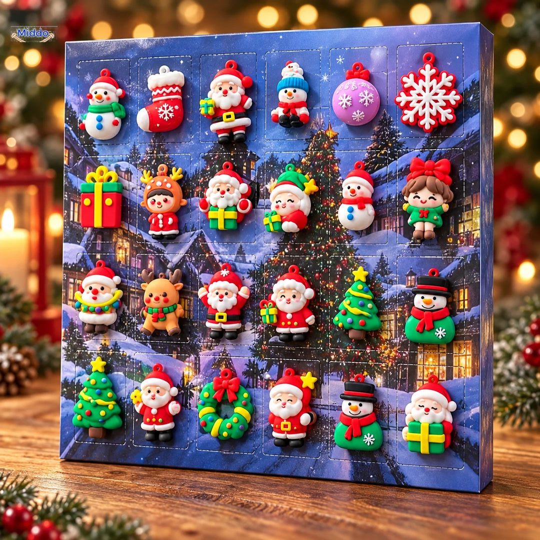 Adventskalender | Halloween kalender met pluche figuren