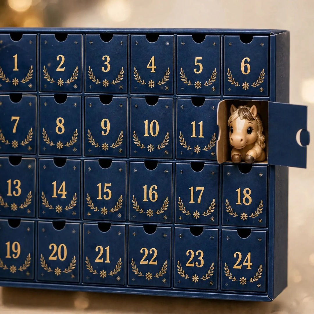 Adventskalender paarden 2026 | 24 unieke paardenfiguurtjes