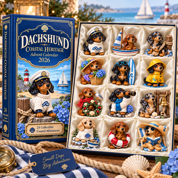 Adventskalender teckel 2026 | 24 hondenfiguurtjes