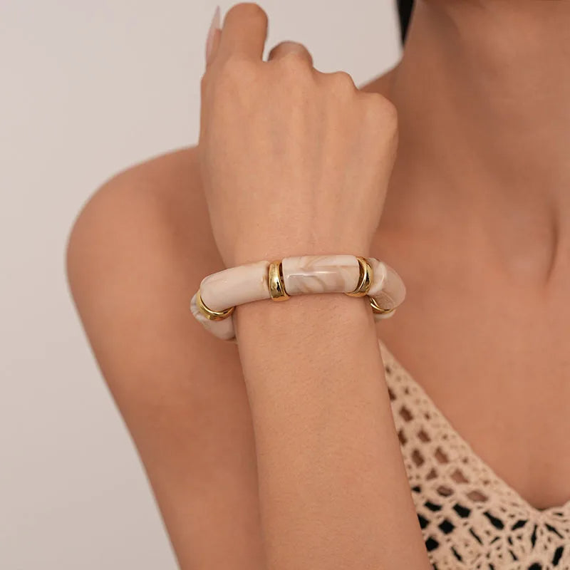 Armband dames | Bangle armband set met modern design