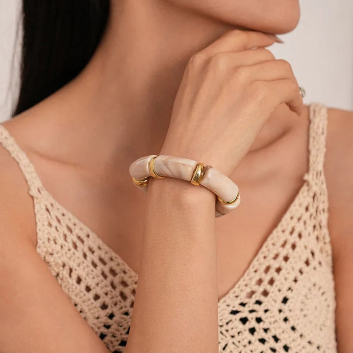 Armband dames | Bangle armband set met modern design