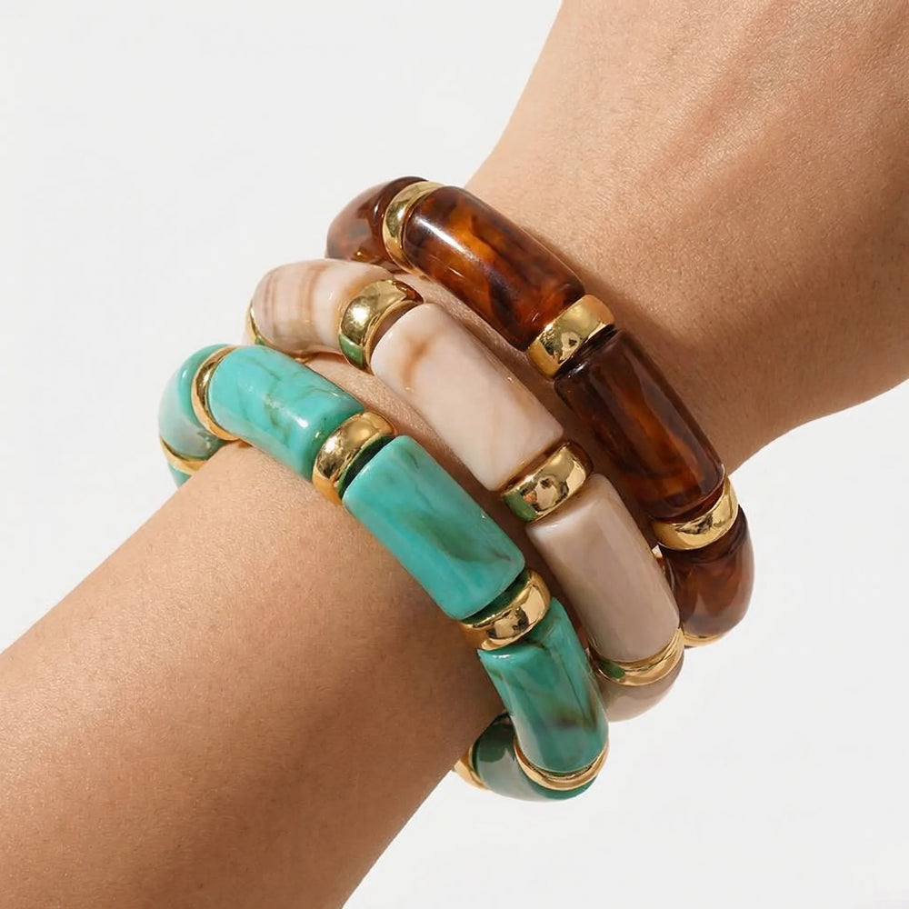 Armband dames | Bangle armband set met modern design