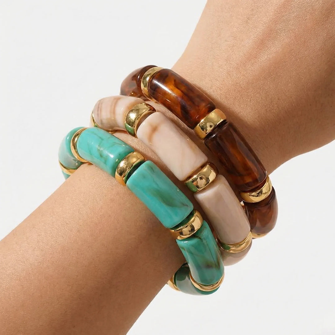 Armband dames | Bangle armband set met modern design