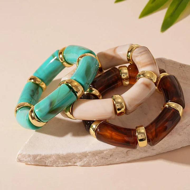 Armband dames | Bangle armband set met modern design