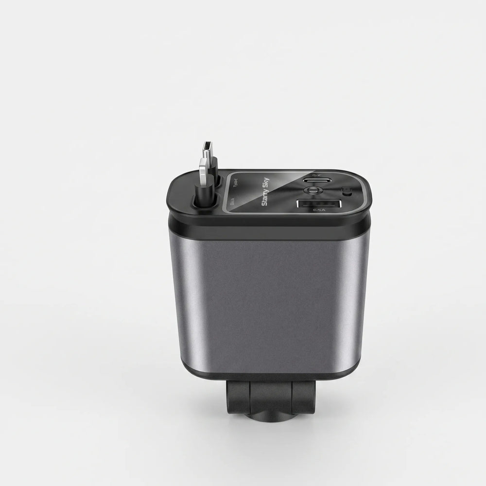 Auto oplader | 120w snellader met rgb sterrenprojector