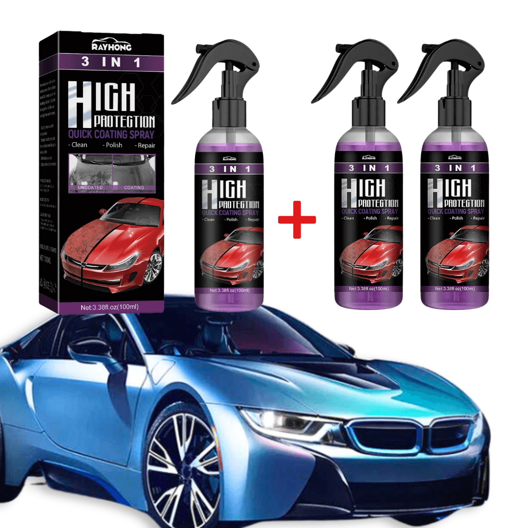 AutoGlanz™ | 3-in-1 Nano Keramische Coating Spray | 1+2 Gratis