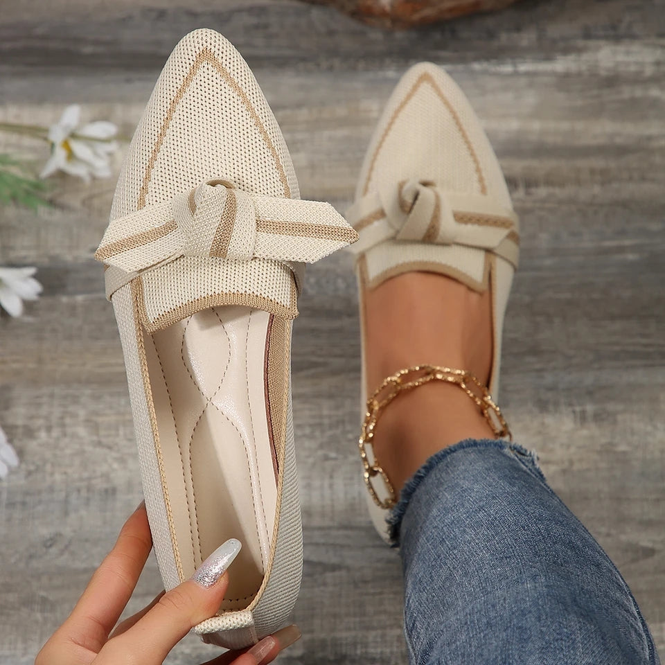 Ballerina dames | Platte schoenen met klassieke stijl