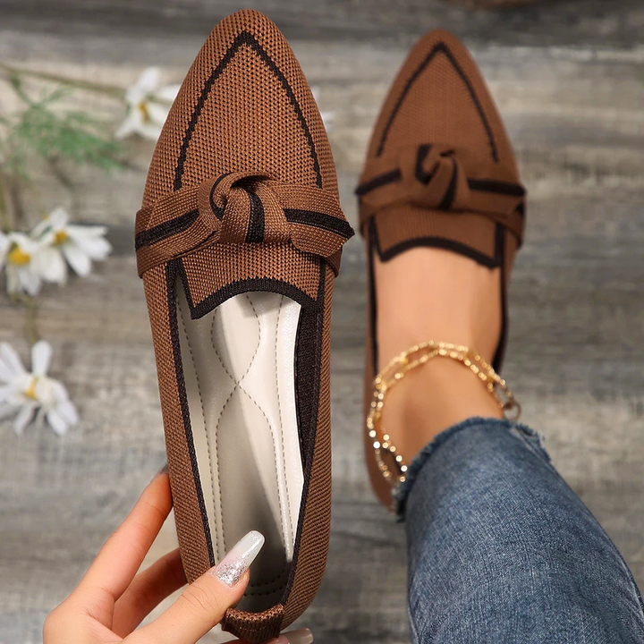 Ballerina dames | Platte schoenen met klassieke stijl