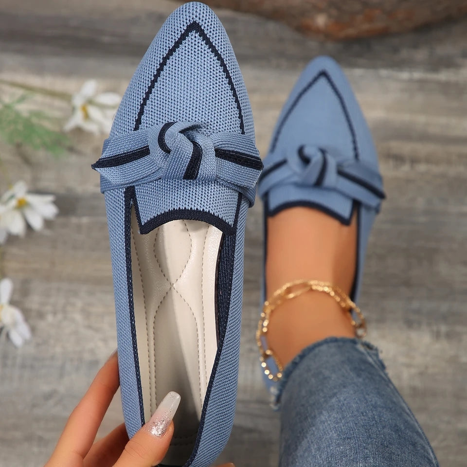 Ballerina dames | Platte schoenen met klassieke stijl