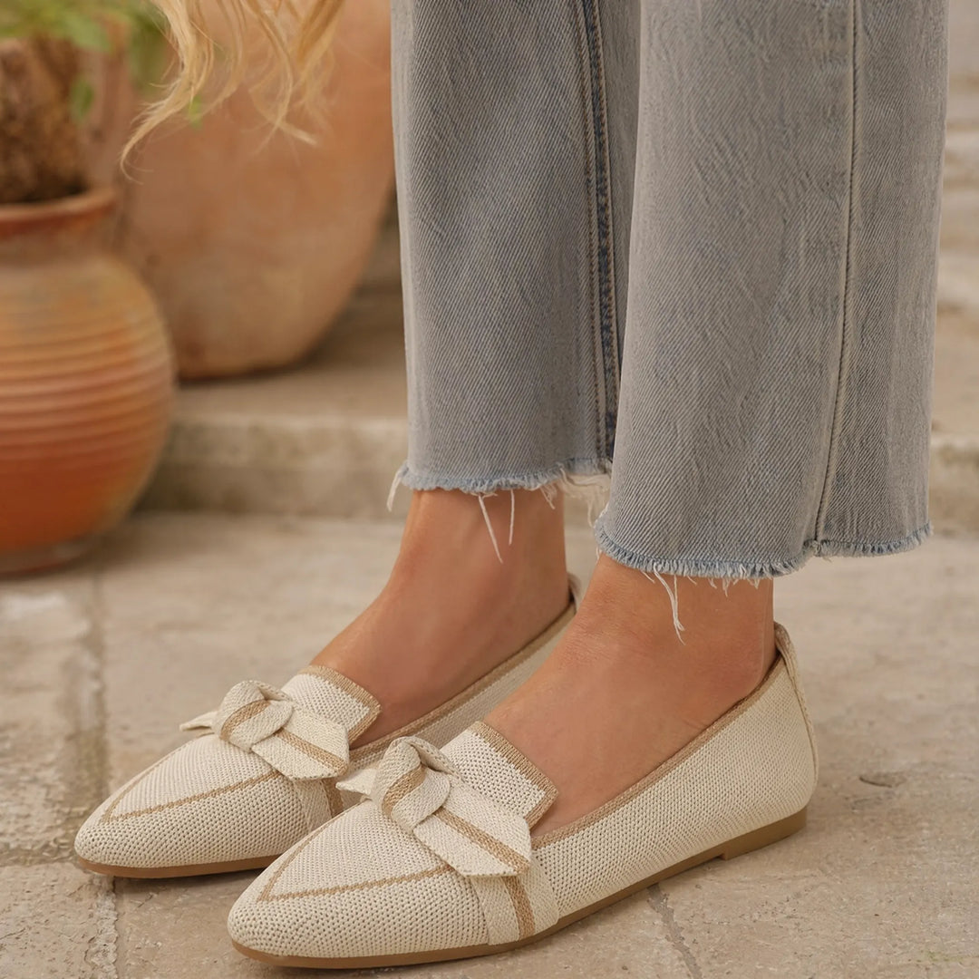 Ballerina dames | Platte schoenen met klassieke stijl
