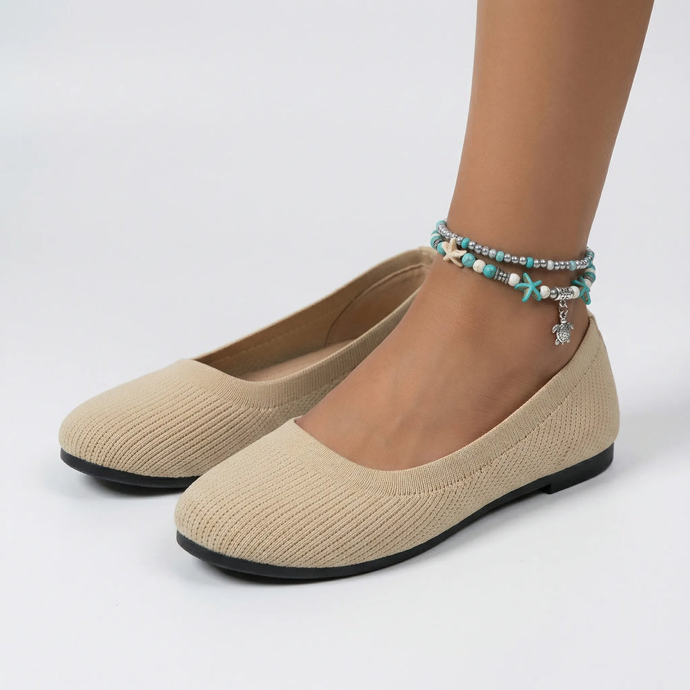 Ballerina’s dames | Comfortabele platte instappers