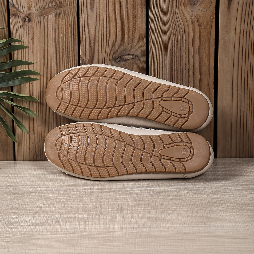 Ballerina's dames | Opengewerkte comfortschoenen