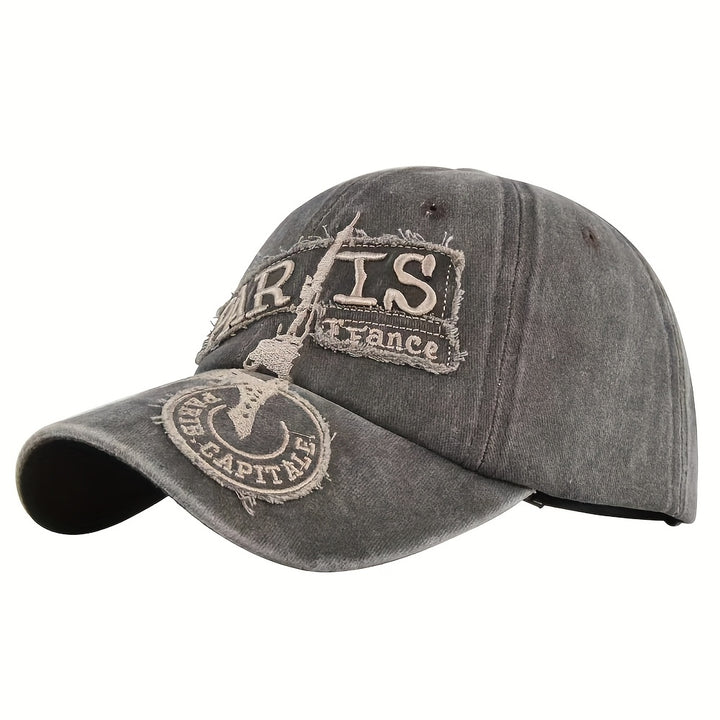 Baseball cap dames | Vintage pet met ripped look