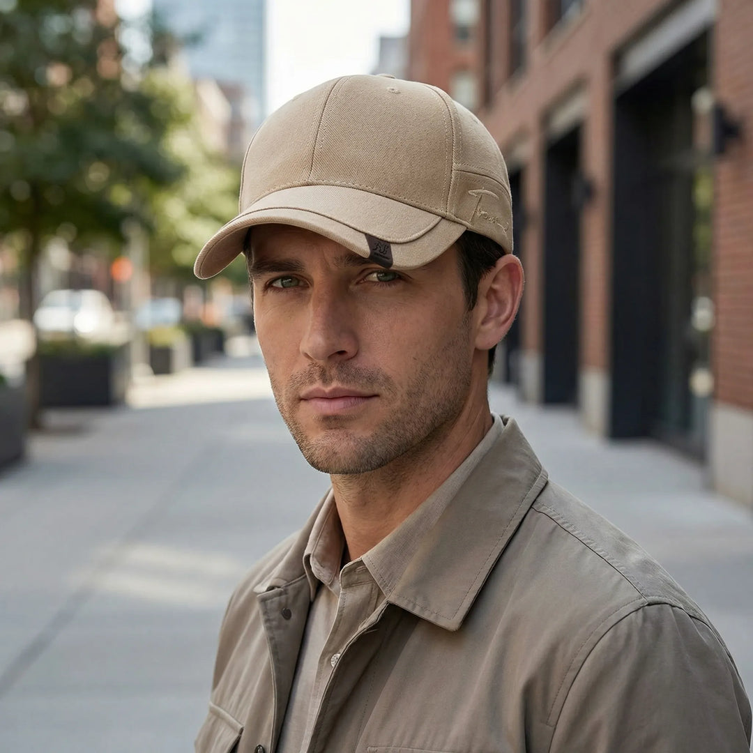 Baseball cap heren | Twill pet met signature detail