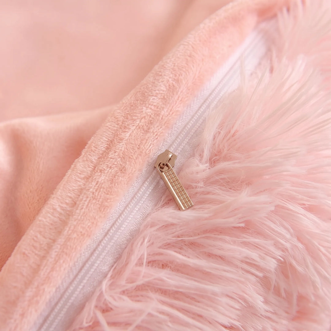 Beddengoed set | Fluffy fleece 5-delig met kussenslopen