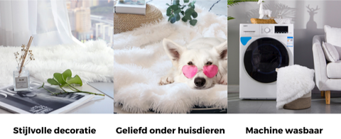 Beddengoed set | Fluffy fleece 5-delig met kussenslopen