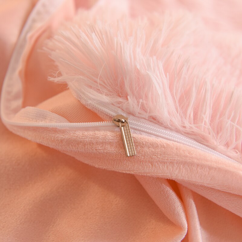 Beddengoed set | Fluffy fleece 5-delig met kussenslopen