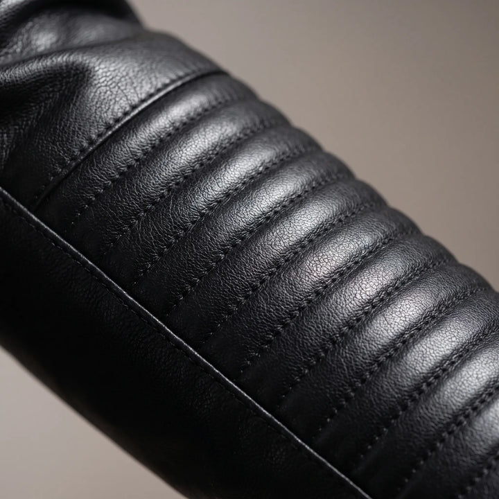 Biker jas dames | Getailleerd model met asymmetrische rits