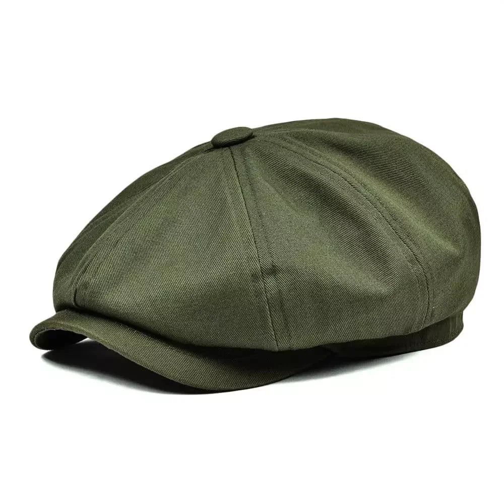 Birmingham katoenen Newsboy Cap
