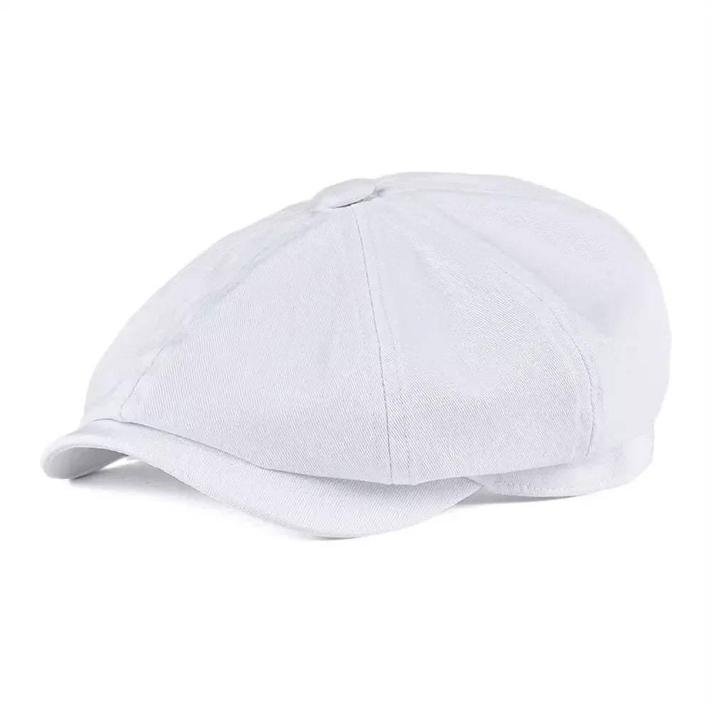 Birmingham katoenen Newsboy Cap