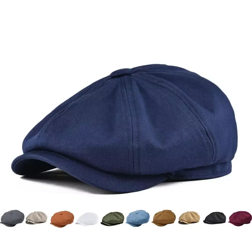 Birmingham katoenen Newsboy Cap