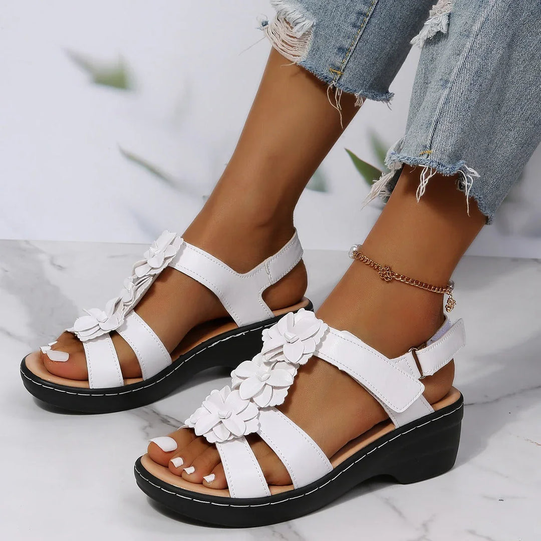 BurdeosEase | Ergonomische burdeos sandalen comfort