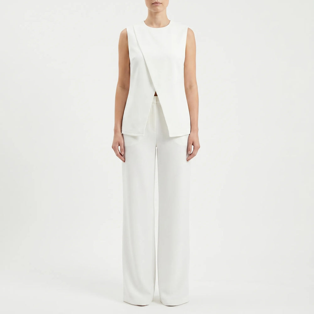 Blazer set dames | Mouwloze tweedelige set