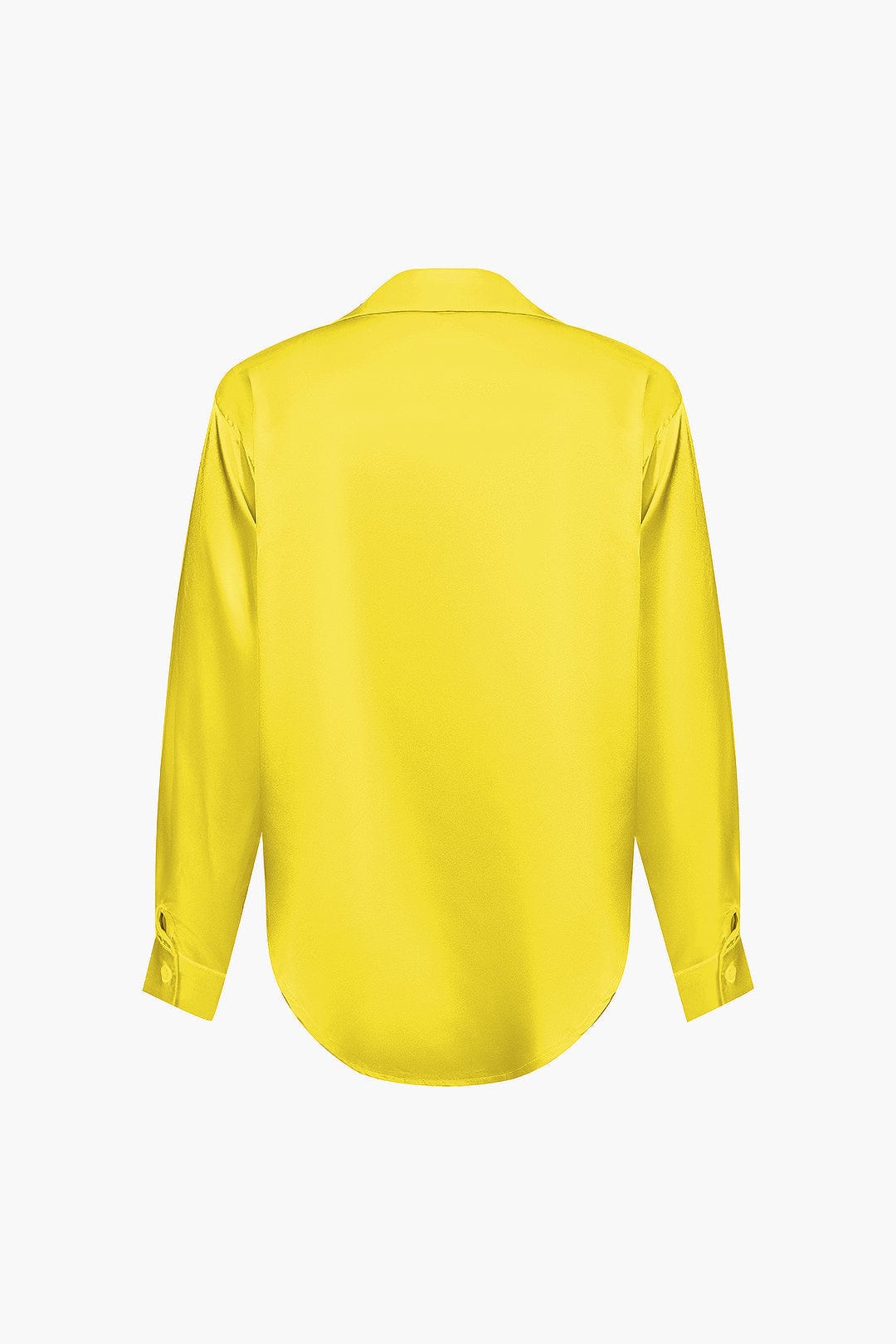 Blouse dames | Elegante blouse met satijn look en lange mouw