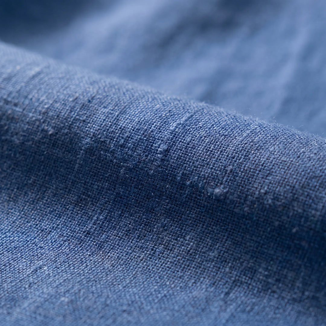 Blouse dames | Luchtige korte mouw met knopen en kraag