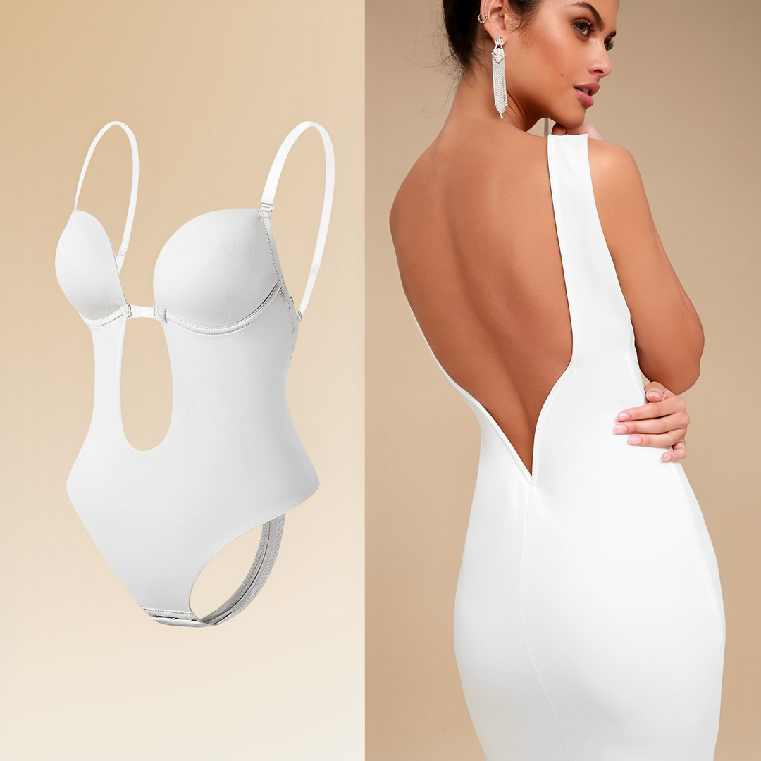 Bodysuit dames | Backless bodysuit met naadloos design