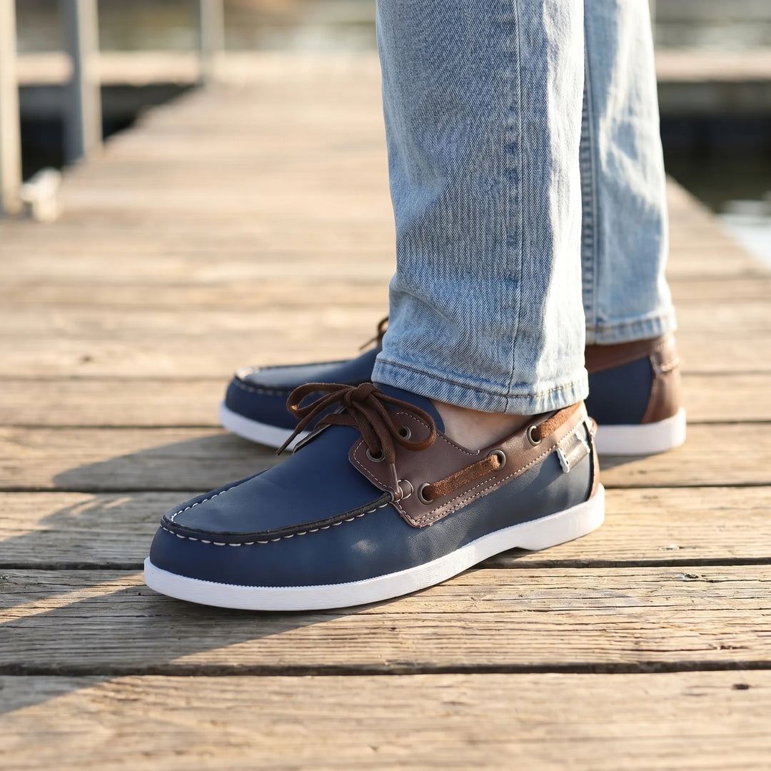  Bootschoenen heren | Casual instappers met rubber zool